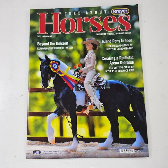 Breyer JAH Just About Horses Magazine 2022 Volume 49 - Picture 1 of 8